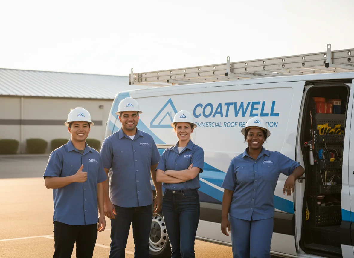 Commercial roof coating company in Byrnedale, PA